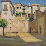 «Guadix», 1909, Edouard Morerod, peintre